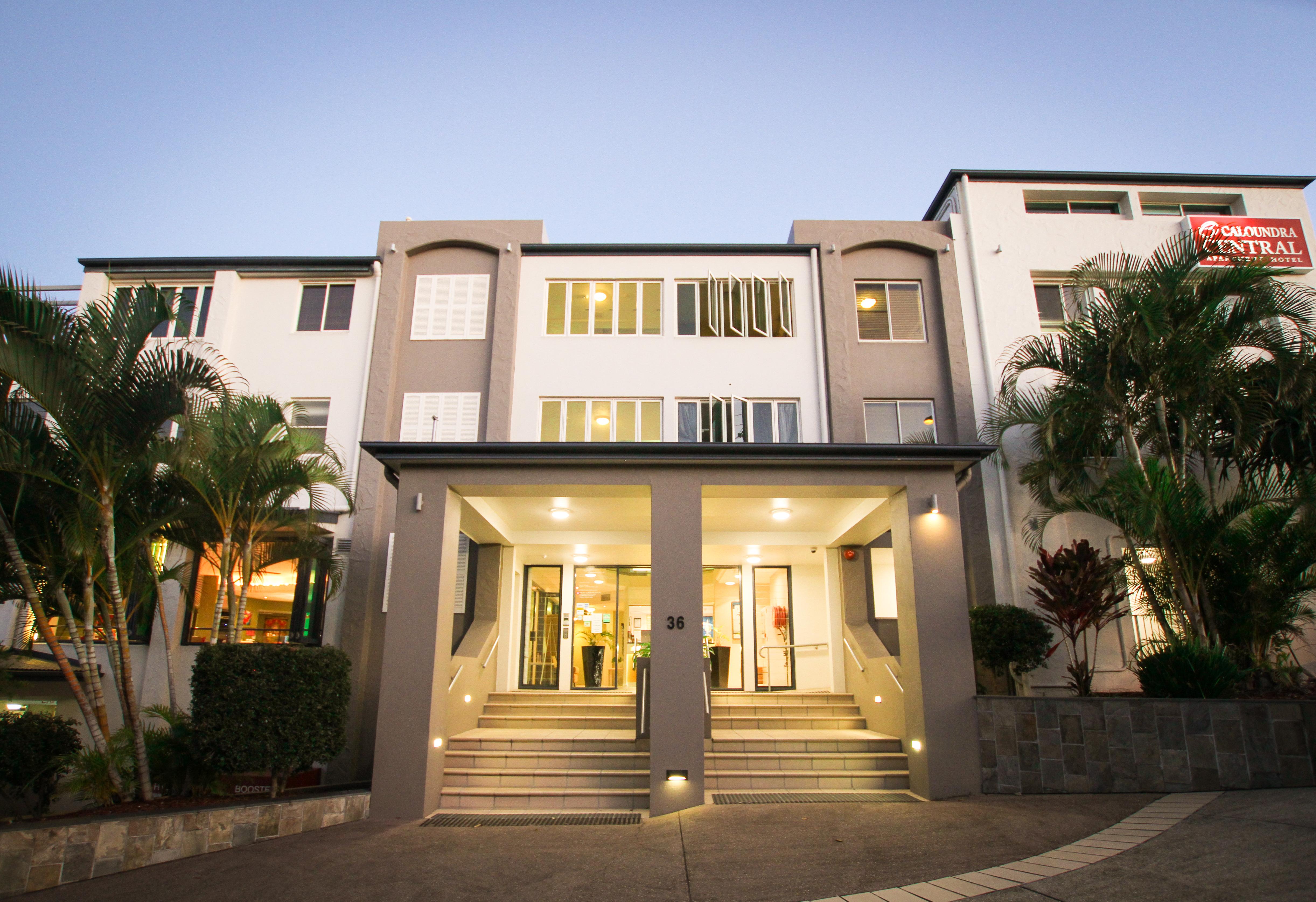 Caloundra Central Apartment Hotel Official Esterno foto